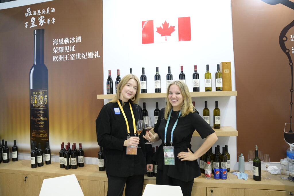 Hainle Winery at the Chinese Import Expo
